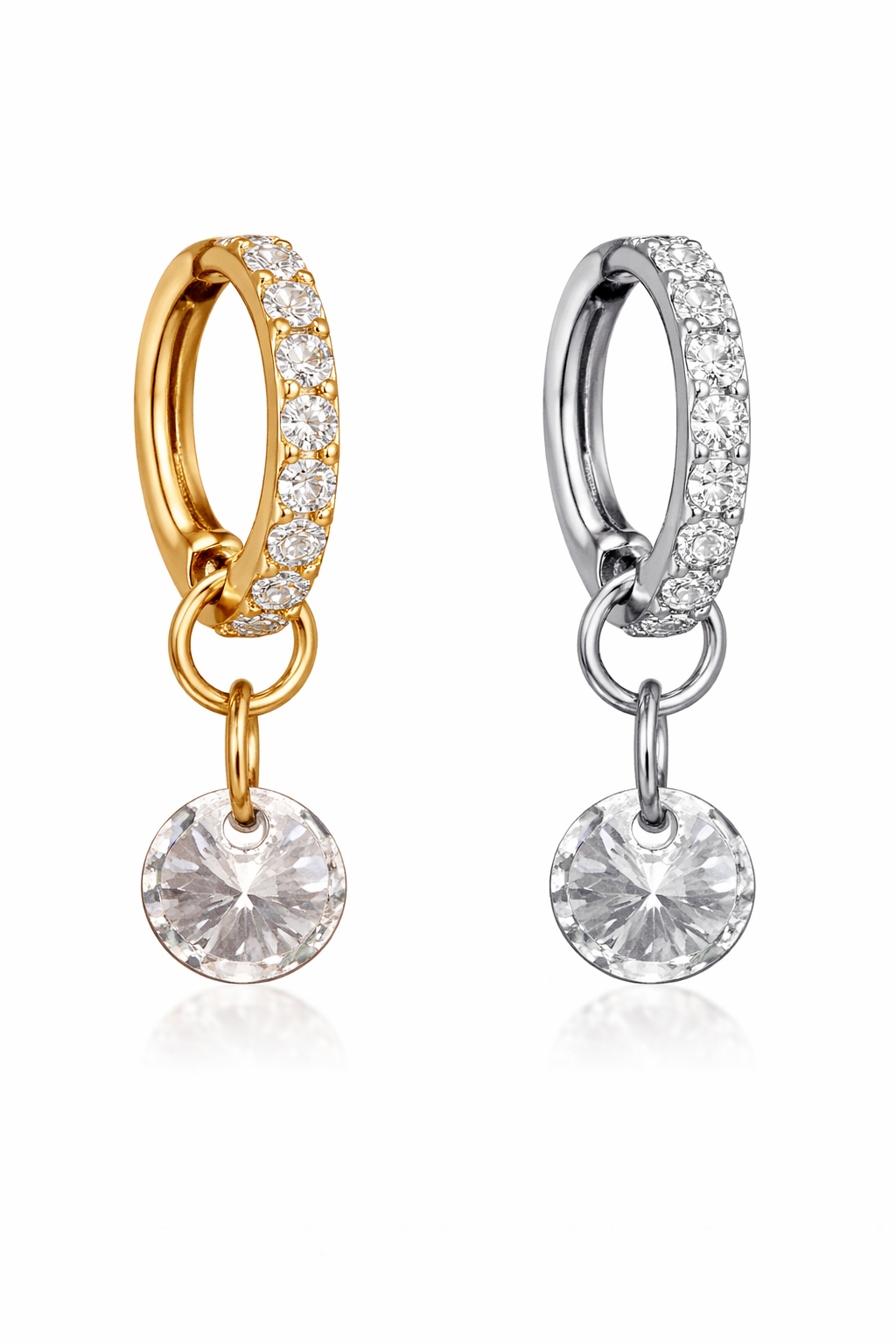 Rook Klicker mit Glitzer  mit Anhänger