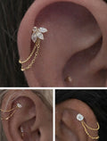 Piercing Chain 18 Karat 750 gold 30 mm
