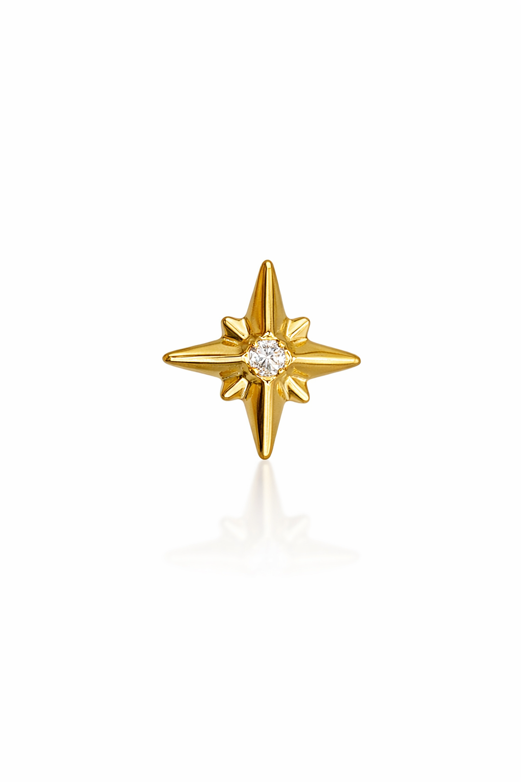 Titan Labret Piercing Stern – Flat & Helix Ohrpiercing