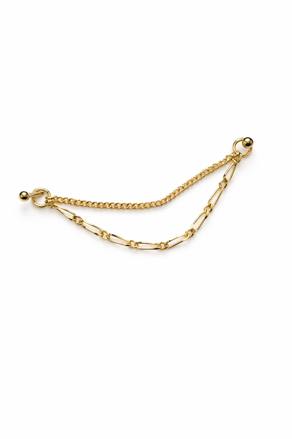 Piercing Chain 18 Karat 750 gold 30 mm