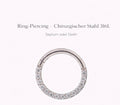 Ring-Piercing - Chirurgischer Stahl 316L
Septum oder Daith 1,2 x 6mm